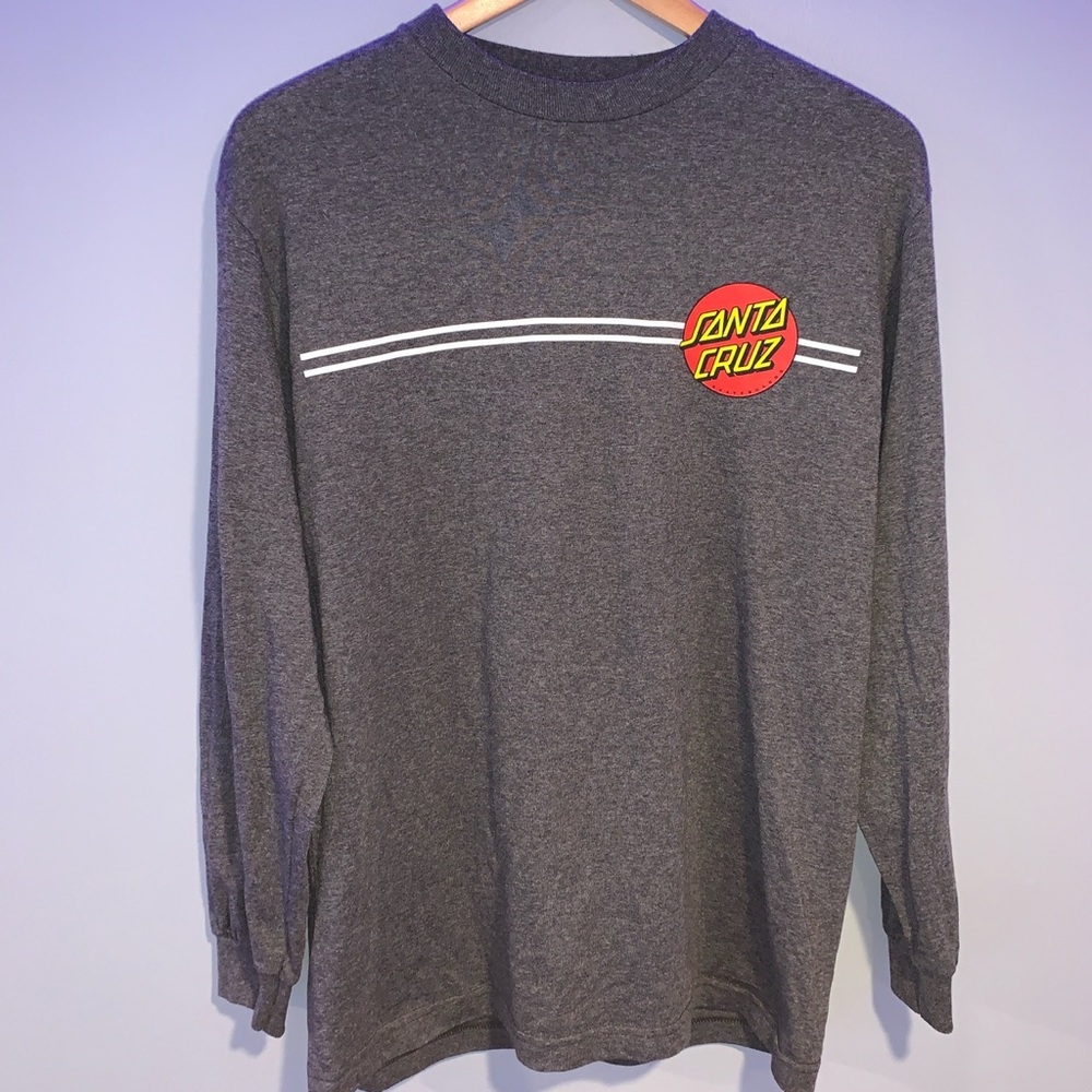Santa Cruz Long Sleeve: Classic Dot Men's Long Sleeve T-Shirt